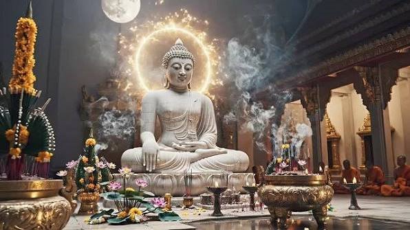 Buddh Purnima festival celebrations in India and Nepal